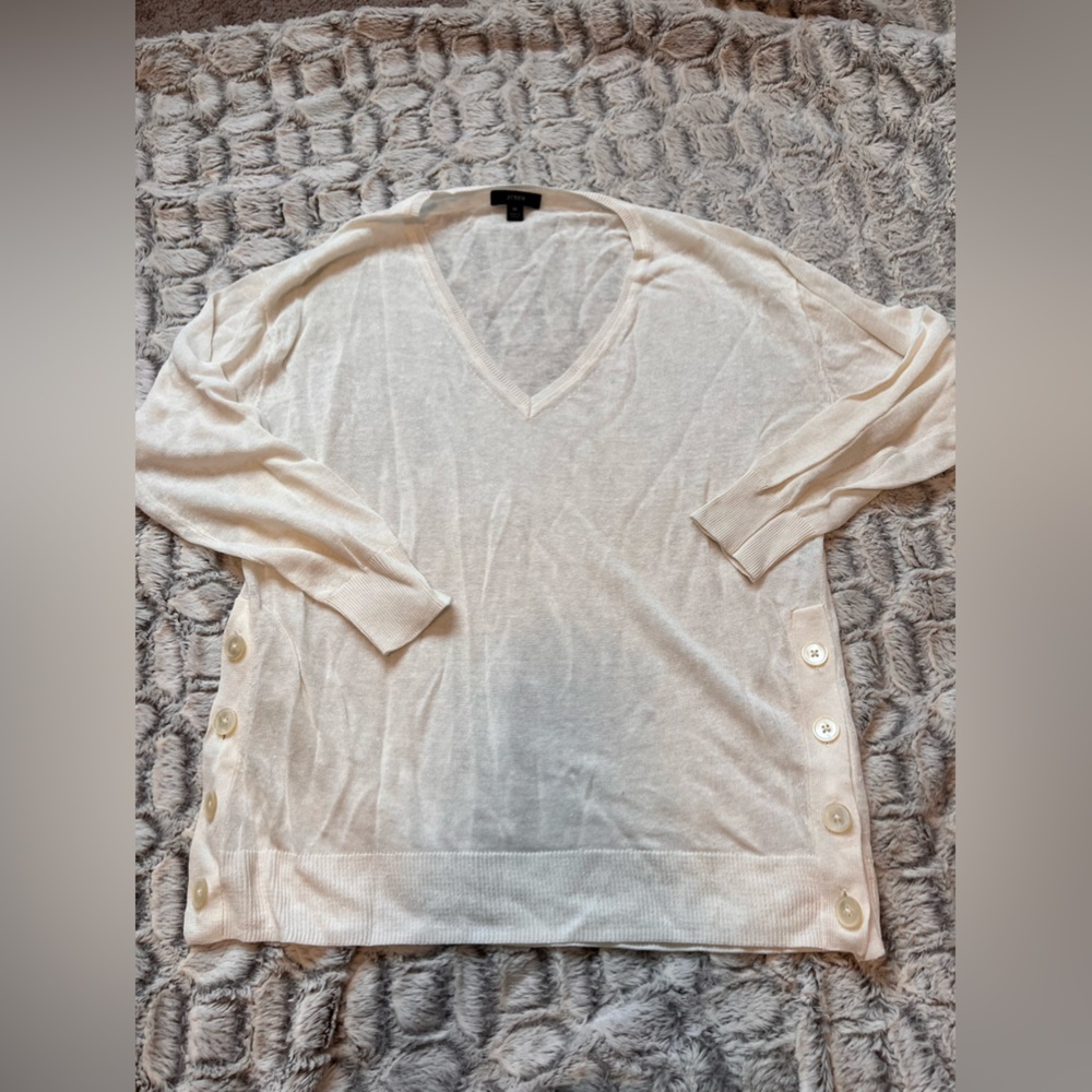 Jcrew Factory linen blend sweater